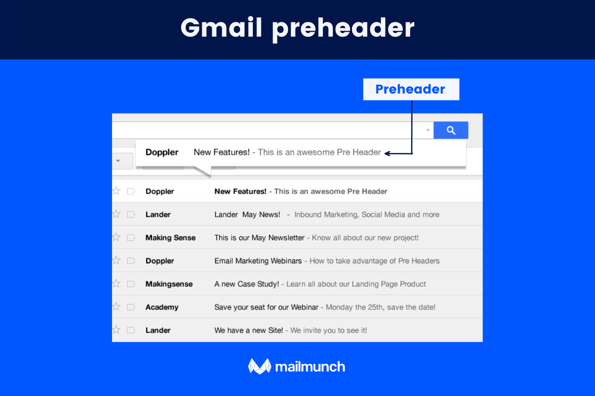 What Is an Email Preheader? 10+ Practices to Boost Open Rates Mailmunch